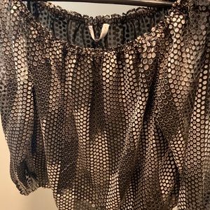 White House Black Market off the shoulder top